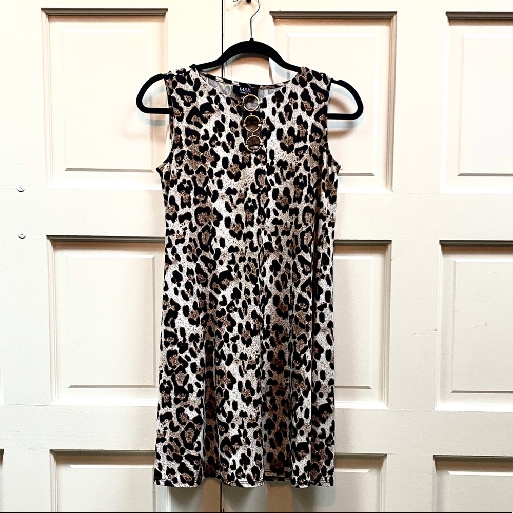 M.S.K Sleeveless Dress, Petite Small